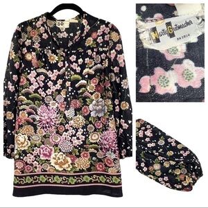 FINAL PRICE Vintage Floral Top Marty Gutmacher VTG